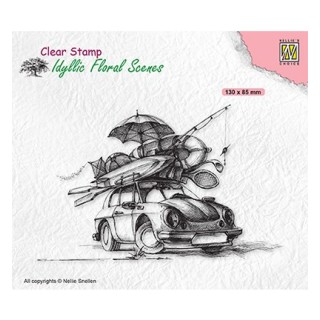 (IFS038)Nellie`s Choice Clearstamp - Idyllic Floral Summer vacation