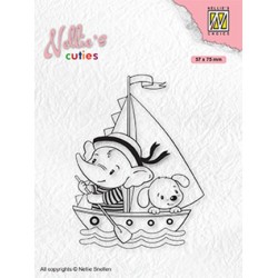 (NCCS010)Nellie`s Choice Clearstamp - Young sailors