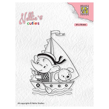 (NCCS010)Nellie`s Choice Clearstamp - Young sailors