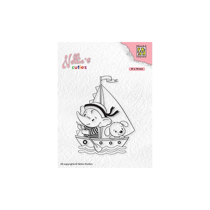 (NCCS010)Nellie`s Choice Clearstamp - Young sailors