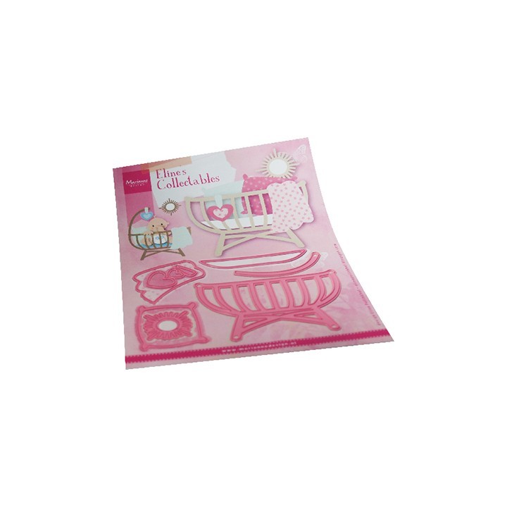(COL1495)Collectables Eline's Baby cot