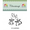 (STAMP0001)Dixi Clear Stamp wedding glasses