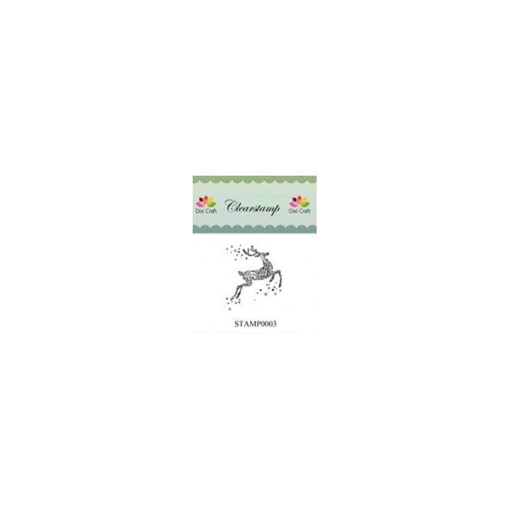 (STAMP0003)Dixi Clear Stamp renne