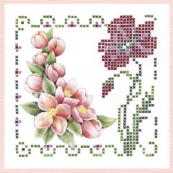 (SPDO055)Sparkles Set 55 - Jeanine's Art - Pink Flowers