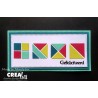 (CLCZ282)Crealies Cardzz Elements Squares 5x 40 x 40 mm