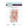 (UMSDB044)Creative Expressions Clear stamp Designer boutique Floral Bubbles