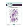 (UMSDB046)Creative Expressions Clear stamp Designer boutique Orchids In Bloom