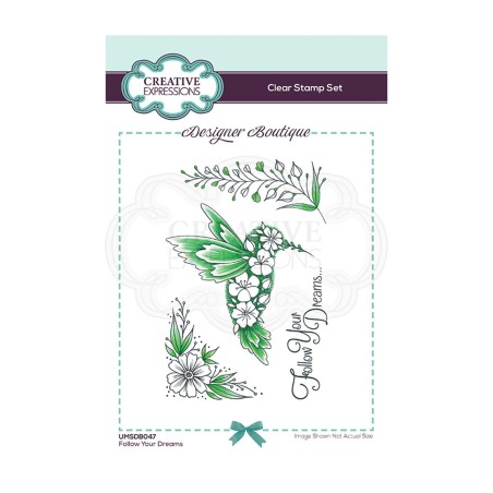 (UMSDB047)Creative Expressions Clear stamp Designer boutique Your Dreams