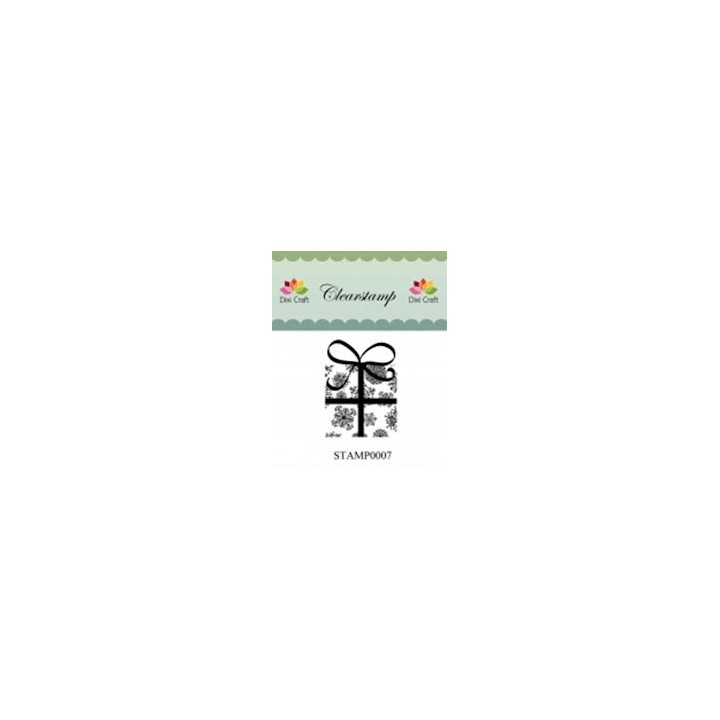 (STAMP0007)Dixi Clear Stamp christmas present