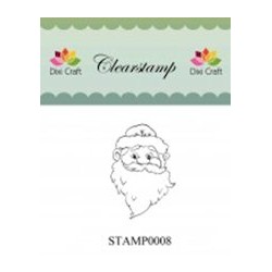 (STAMP0008)Dixi Clear Stamp santa