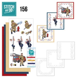 (STDO156)Stitch and Do 156 - Yvonne Creations - Big Guys - Professions