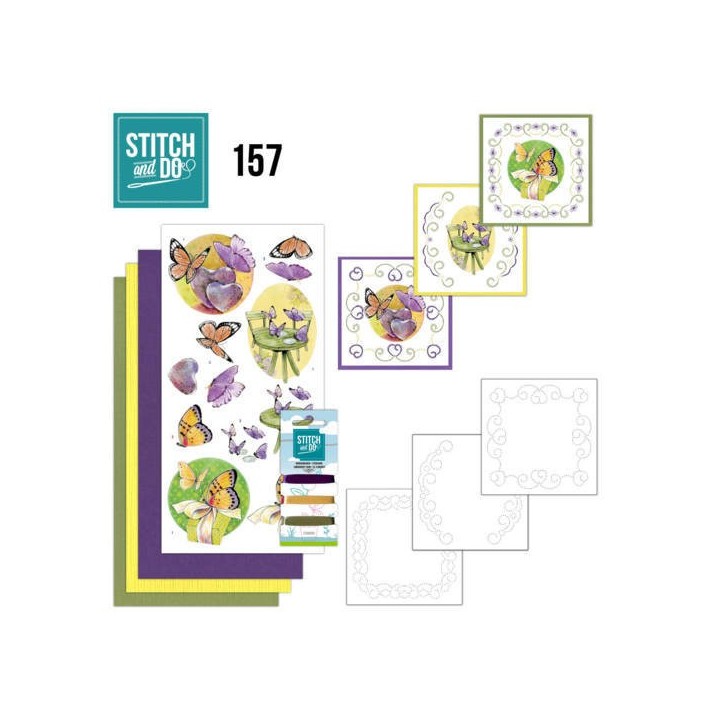 (STDO157)Stitch and Do 157 - Jeanine's Art - Butterfly Touch