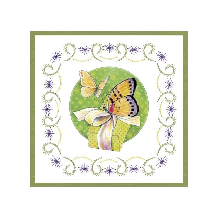 (STDO157)Stitch and Do 157 - Jeanine's Art - Butterfly Touch