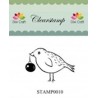 (STAMP0010)Dixi Clear Stamp christmas bird