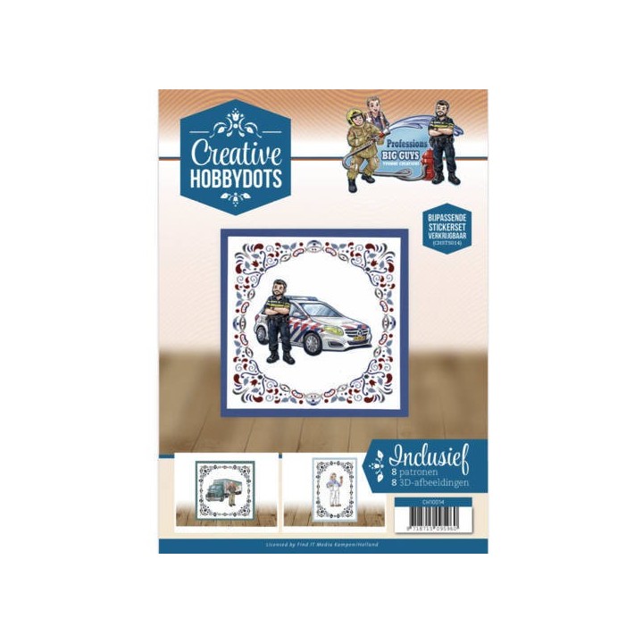 (CH10014)Creative Hobbydots 14 Yvonne Creations - Big Guys - Professions