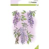 (3006)CraftEmotions clearstamps A5 - Wisteria GB Dimensional stamp