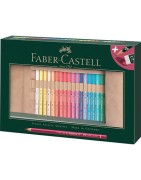 (110030)Pencil FC Polychromos pencil roll 34 pieces