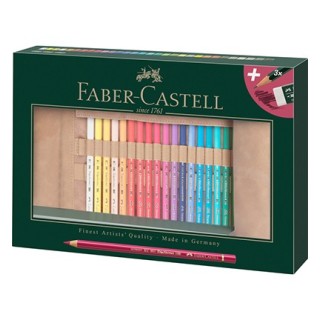 (110030)Pencil FC Polychromos pencil roll 34 pieces