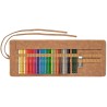 (110030)Farbstift Polychromos pencil roll 34 pieces