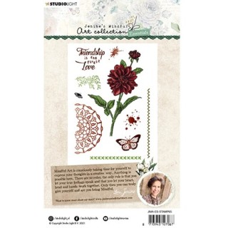 (JMA-ES-STAMP65)Studio light JMA Clear Stamp Dahlia Essentials nr.65