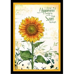 (JMA-ES-STAMP66)Studio light JMA Clear Stamp Sunflower Essentials nr.66
