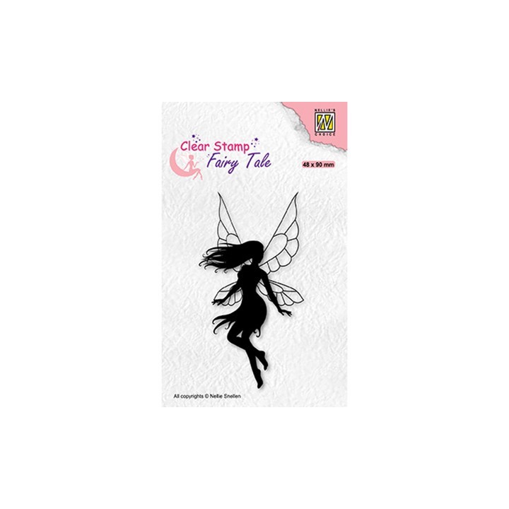 (FTCS033)Nellie's Choice Clear Stamp  Fairy Tale, Dancing elf-1