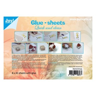 (6500/0034)Glue-sheets A5 - Quick and clean