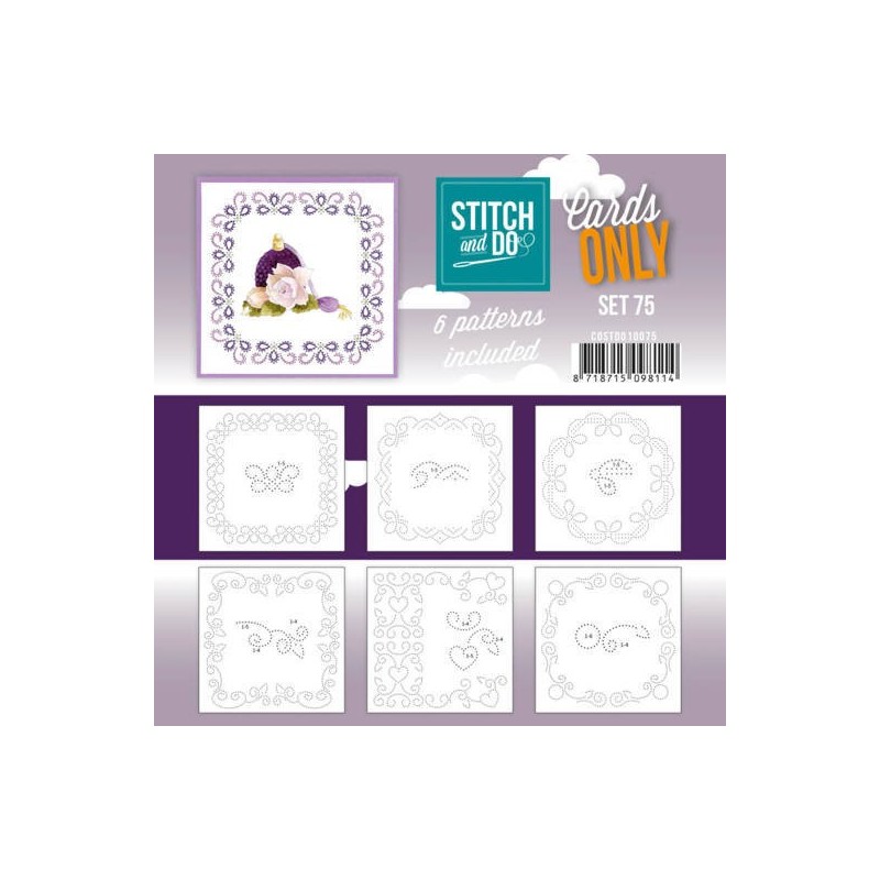(COSTDO10075)Stitch and Do - Cards Only Stitch 4K - 75