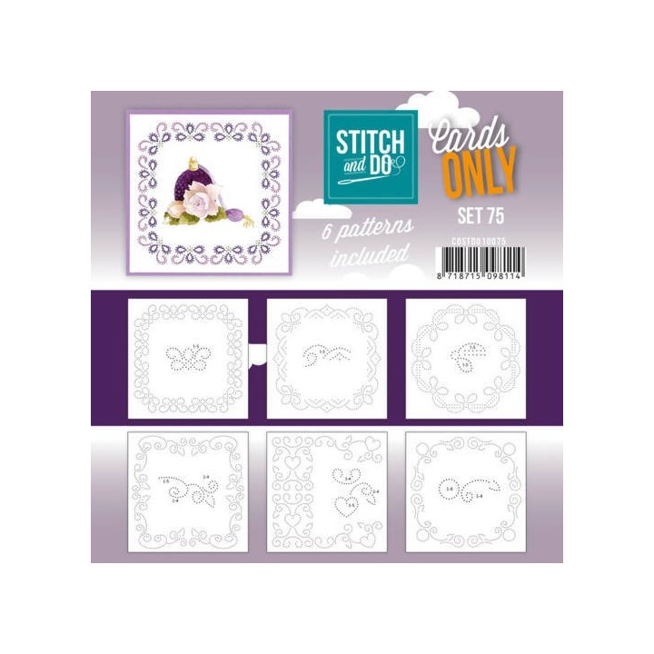 (COSTDO10075)Stitch and Do - Cards Only Stitch 4K - 75