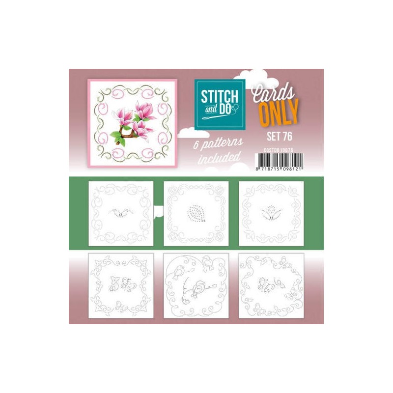 (COSTDO10076)Stitch and Do - Cards Only Stitch 4K - 76