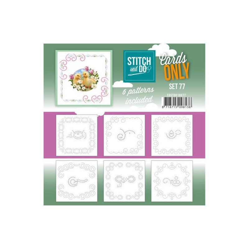 (COSTDO10077)Stitch and Do - Cards Only Stitch 4K - 77