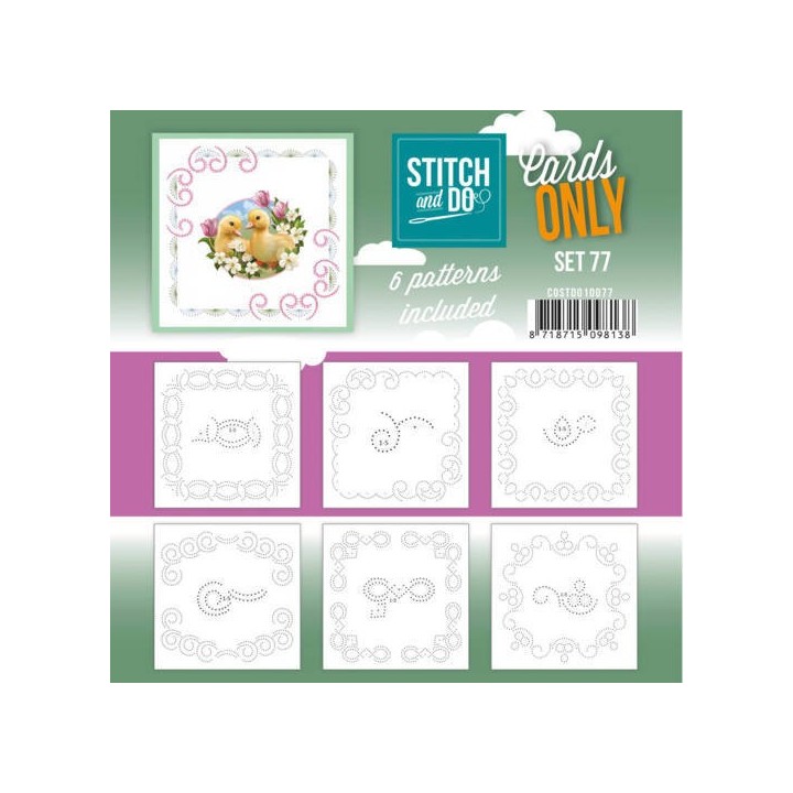 (COSTDO10077)Stitch and Do - Cards Only Stitch 4K - 77