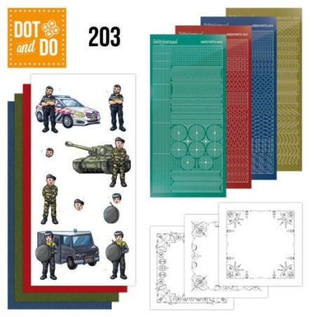 (DODO203)Dot and Do 203 - Yvonne Creations  - Big Guys - Professions
