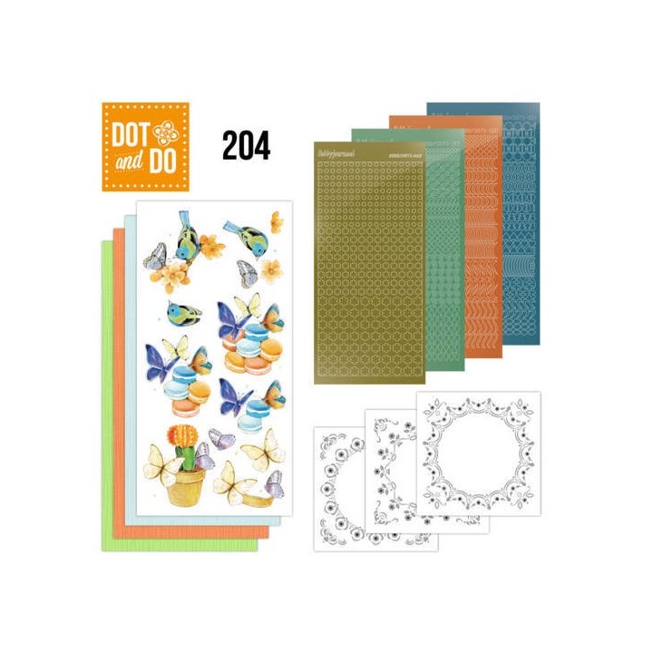 (DODO204)Dot and Do 204 - Jeanine's Art - Butterfly Touch