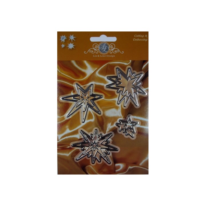 (1201/0029)Lin & Lene stencils 4 stars