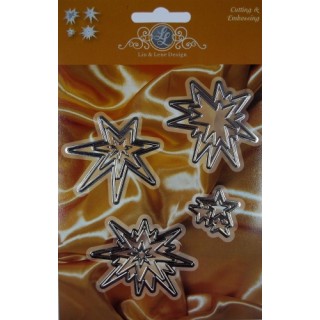 (1201/0029)Lin & Lene stencils 4 stars