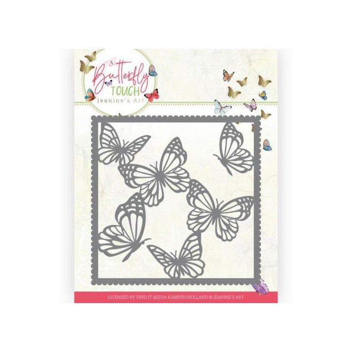 (JAD10118)Dies - Jeanine's Art - Butterfly Touch - Butterfly Frame