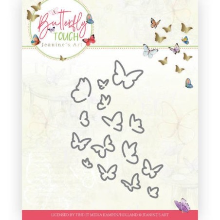 (JAD10120)Dies - Jeanine's Art - Butterfly Touch - Bunch of Butterflies