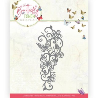 (JAD10121)Dies - Jeanine's Art - Butterfly Touch - Butterfly Border