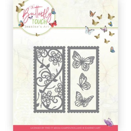 (JAD10123)Dies - Jeanine's Art - Butterfly Touch - Butterfly mix and match