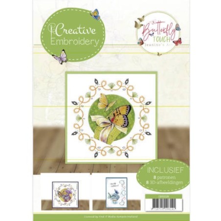 (CB10026)Creative Embroidery 26 - Jeanine's Art - Butterfly Touch