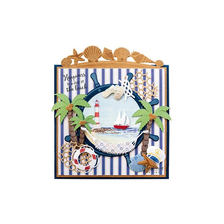 (CR1553)Craftables Punch die boats