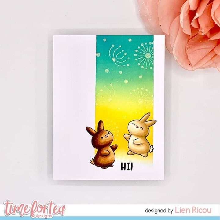 (T4T/663/Blo/Cle)Time For Tea Tearrific Pals Clear Stamps