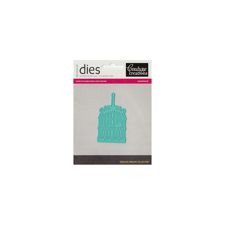 (CO723426)CC Die French Bird Cage
