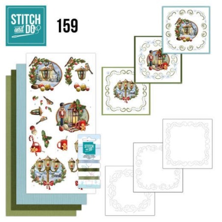 (STDO159)Stitch and Do 159 - Amy Design - History of Christmas