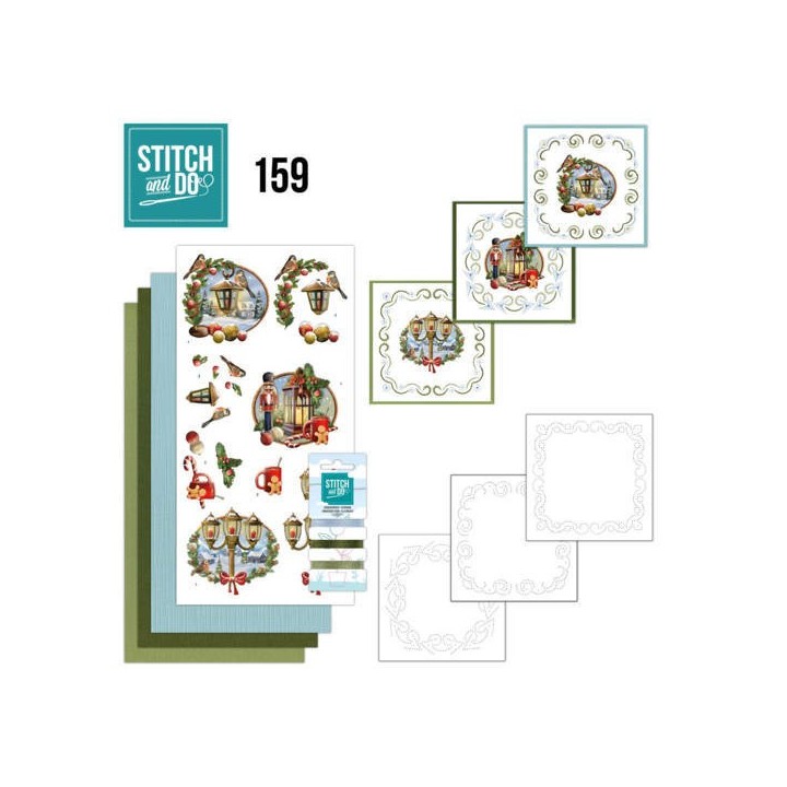 (STDO159)Stitch and Do 159 - Amy Design - History of Christmas