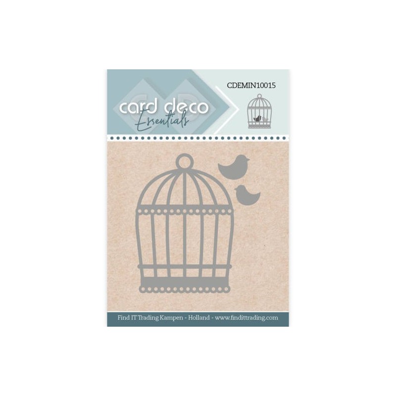 (CDEMIN10015)Card Deco Essentials - Mini Dies - Birdcage