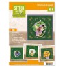 (STDOOC10006)Stitch and Do on Colour 006 - Jeanine's Art - Humming Bees