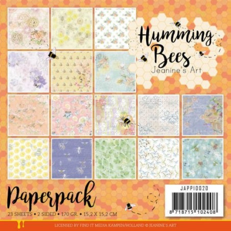 (JAPP10020)Paperpack - Jeanine's Art - Humming Bees
