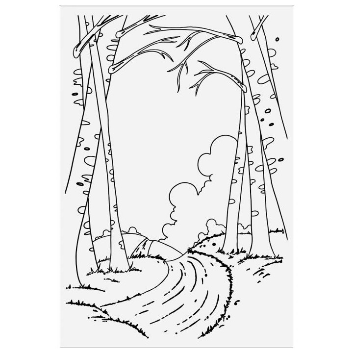 (LH-STP-WOODT)Crafter's Companion Lee Holland Clear Stamps Woodland Trail